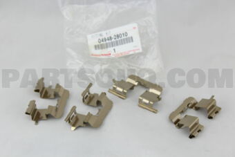 0494828010 FITTING KIT, DISC BRAKE, REAR