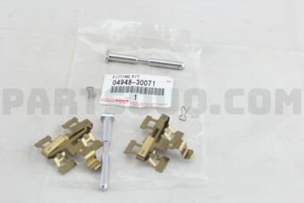 0494830071 FITTING KIT, DISC BRAKE, REAR