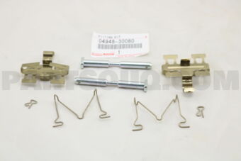 0494830080 FITTING KIT, DISC BRAKE, REAR