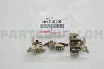 0494833010 FITTING KIT, DISC BRAKE, REAR