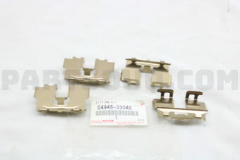 0494833040 FITTING KIT, DISC BRAKE, REAR