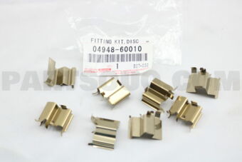 0494860010 FITTING KIT, DISC BRAKE, REAR