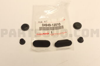 0494912010 Toyota PLUG KIT, REAR BRAKE