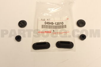 0494912010 Toyota PLUG KIT, REAR BRAKE