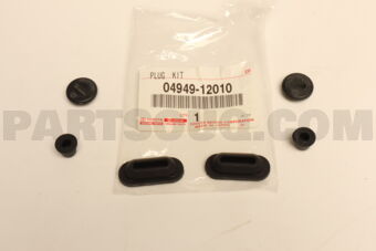 0494912010 Toyota PLUG KIT, REAR BRAKE