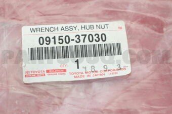 0915037030 WRENCH, HUB NUT BOX