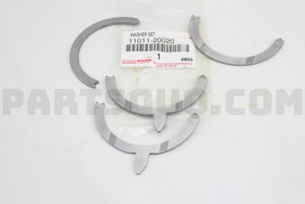 1101120020 Toyota WASHER SET, CRANKSHAFT THRUST