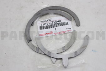 1101131040 Toyota WASHER SET, CRANKSHAFT THRUST