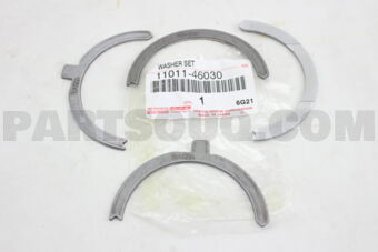 1101146030 Toyota WASHER SET, CRANKSHAFT THRUST