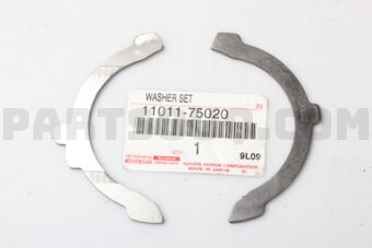 1101175020 Toyota WASHER SET, CRANKSHAFT THRUST