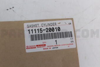1111520010 Toyota GASKET, CYLINDER HEAD