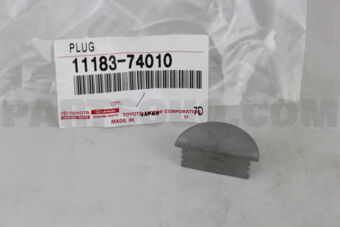 1118374010 Toyota PLUG, SEMICIRCULAR