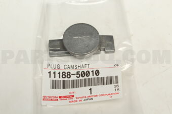 1118850010 Toyota PLUG, CAMSHAFT HOUSING