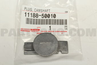 1118850010 Toyota PLUG, CAMSHAFT HOUSING
