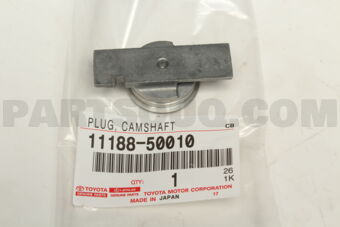 1118850010 Toyota PLUG, CAMSHAFT HOUSING