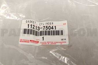 1121375041 Toyota GASKET, CYLINDER HEAD COVER