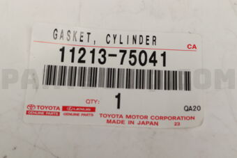 1121375041 GASKET, CYLINDER HEAD COVER