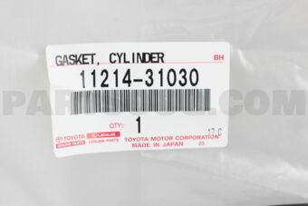 1121431030 GASKET, CYLINDER HEAD COVER, NO.2