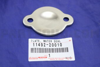 1149220010 PLATE, WATER SEAL