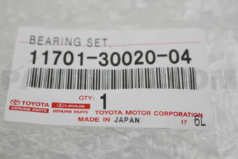 117013002004 Toyota BEARING, CRANKSHAFT