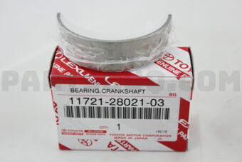 117112802103 Toyota BEARING, CRANKSHAFT