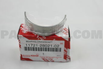 117212802102 BEARING, CRANKSHAFT, NO.2