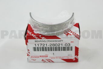 117212802103 BEARING, CRANKSHAFT, NO.2