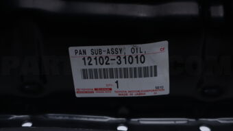 1210231010 Toyota PAN SUB-ASSY, OIL, NO.2