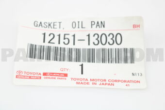 1215113030 GASKET, OIL PAN