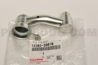 1220338010 PIPE SUB-ASSY, VENTILATION