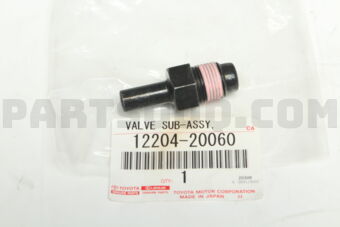 1220420060 VALVE SUB-ASSY, VENTILATION