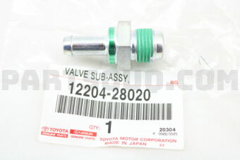 1220428020 VALVE SUB-ASSY, VENTILATION