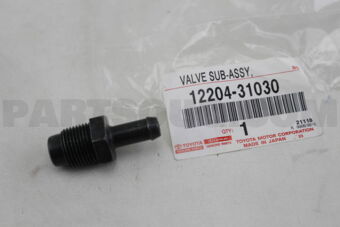 1220431030 VALVE SUB-ASSY, VENTILATION