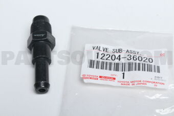 1220436020 VALVE SUB-ASSY, VENTILATION