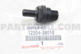 1220438010 VALVE SUB-ASSY, VENTILATION