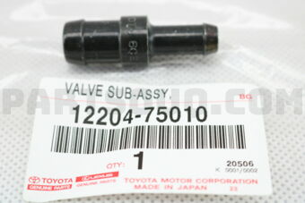 1220475010 VALVE SUB-ASSY, VENTILATION
