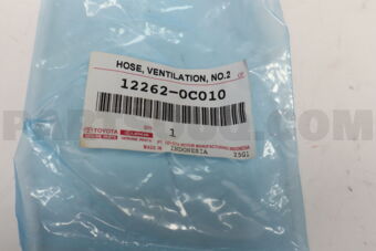 122620C010 Toyota HOSE, VENTILATION, NO.2