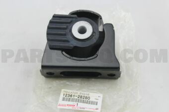 1236128280 INSULATOR, ENGINE MOUNTING, FRONT(