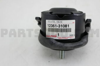 1236131081 INSULATOR, ENGINE MOUNTING, FRONT