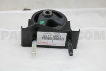 1237128031 INSULATOR, ENGINE MOUNTING, REAR