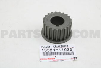1352111020 PULLEY, CRANKSHAFT TIMING