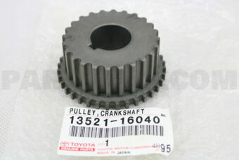 1352116040 PULLEY, CRANKSHAFT TIMING