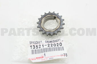 1352122020 GEAR OR SPROCKET, CRANKSHAFT TIMIN