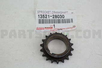 1352128030 Toyota GEAR OR SPROCKET, CRANKSHAFT TIMING