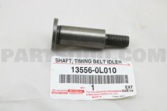 135560L010 SHAFT, TIMING BELT IDLER
