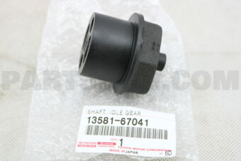 1358167041 SHAFT, IDLE GEAR, NO.1
