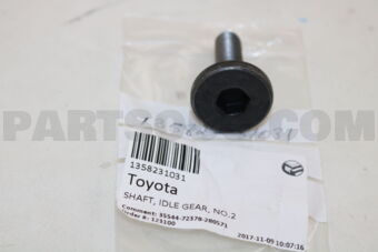 1358231031 Toyota SHAFT, IDLE GEAR, NO.2