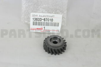 1363367010 GEAR, BALANCESHAFT DRIVEN, NO.2