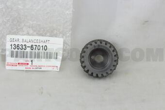 1363367010 GEAR, BALANCESHAFT DRIVEN, NO.2