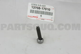 1370817010 SCREW SUB-ASSY, VALVE ADJUSTING